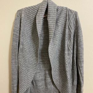 Mossimo Grey Knit Cardigan